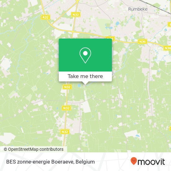 BES zonne-energie Boeraeve plan