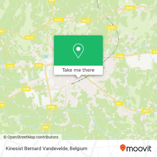 Kinesist Bernard Vandevelde map