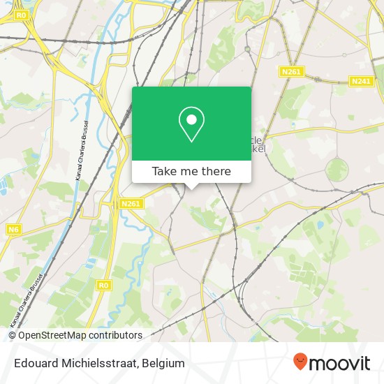 Edouard Michielsstraat plan