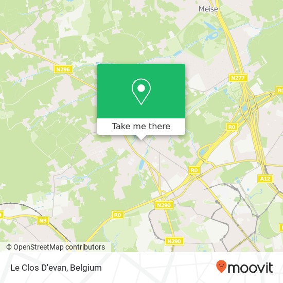 Le Clos D'evan plan