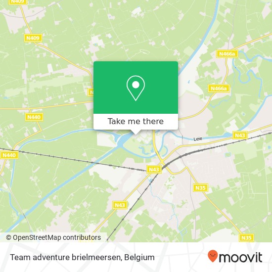 Team adventure brielmeersen map