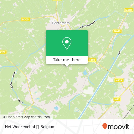 Het Wackenehof 🐴 map