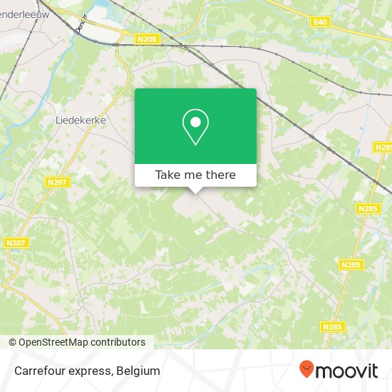 Carrefour express map