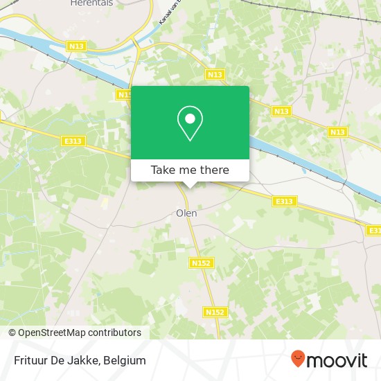 Frituur De Jakke map