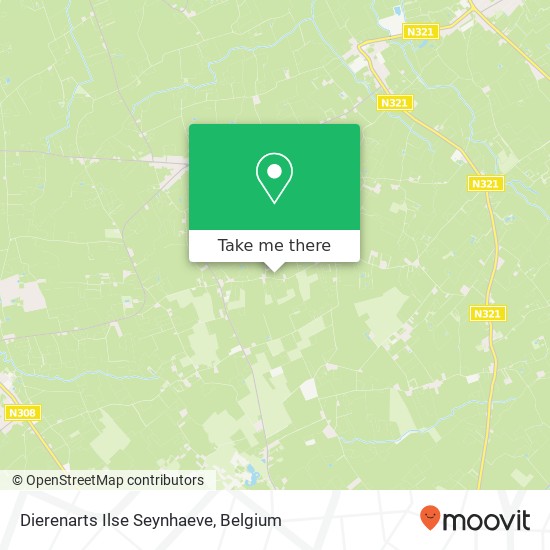 Dierenarts Ilse Seynhaeve map