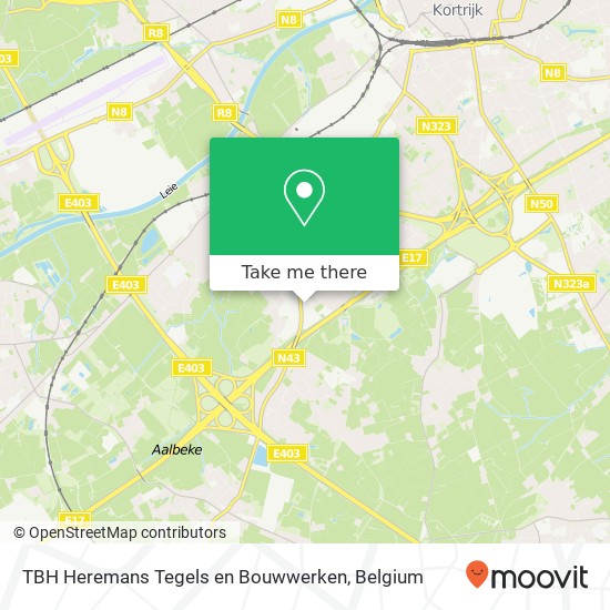 TBH Heremans Tegels en Bouwwerken map