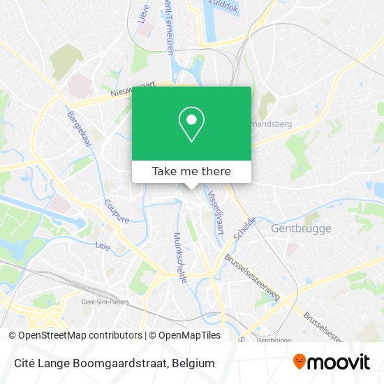 Cité Lange Boomgaardstraat map