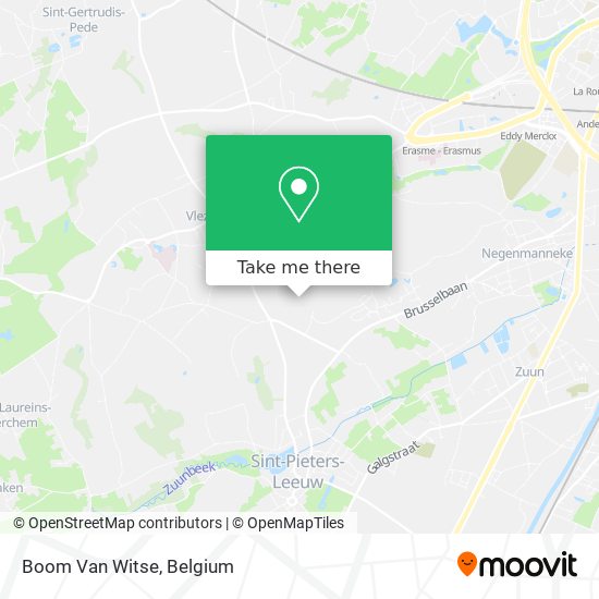 Boom Van Witse map