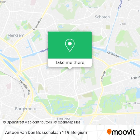Antoon van Den Bosschelaan 119 map