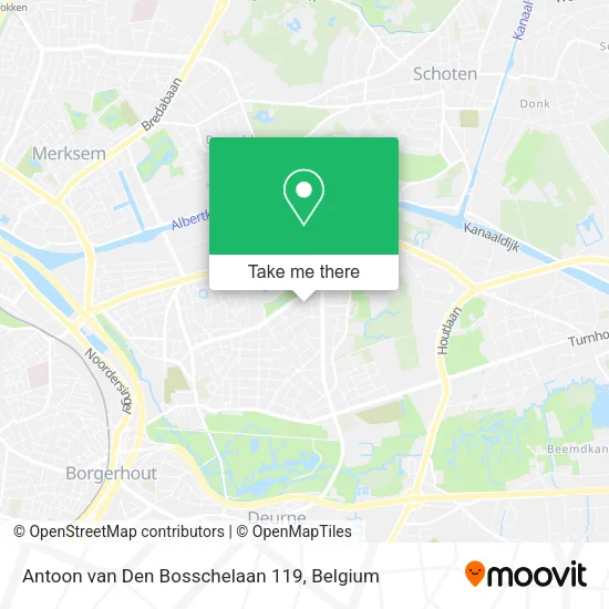 Antoon van Den Bosschelaan 119 map