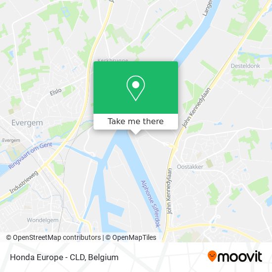 Honda Europe - CLD map