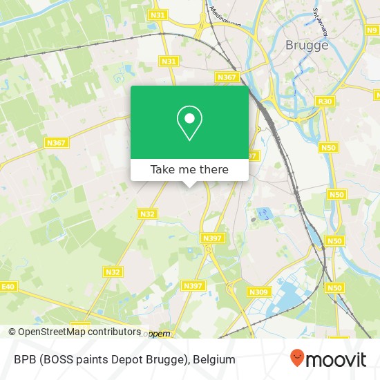 BPB (BOSS paints Depot Brugge) map