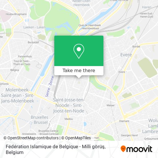 Fédération Islamique de Belgique - Milli görüş plan