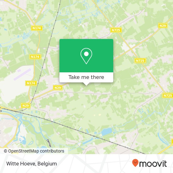 Witte Hoeve map