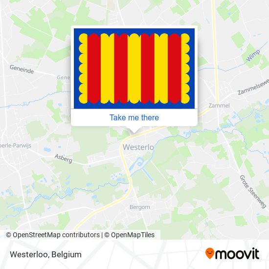 Westerloo map