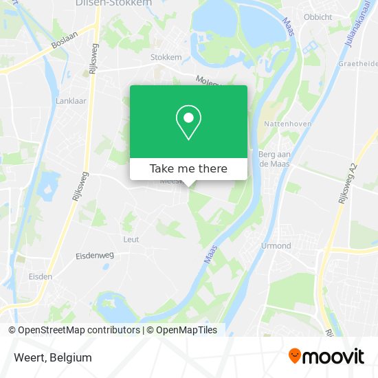 Weert map