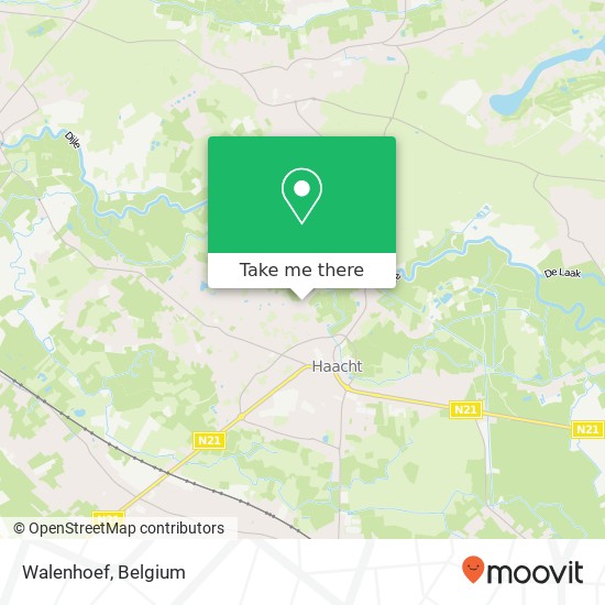 Walenhoef map