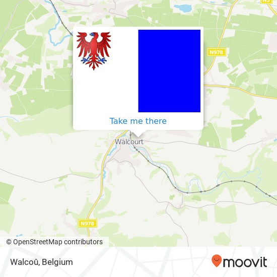 Walcoû map