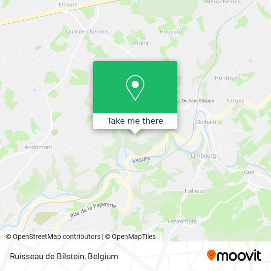 Ruisseau de Bilstein map