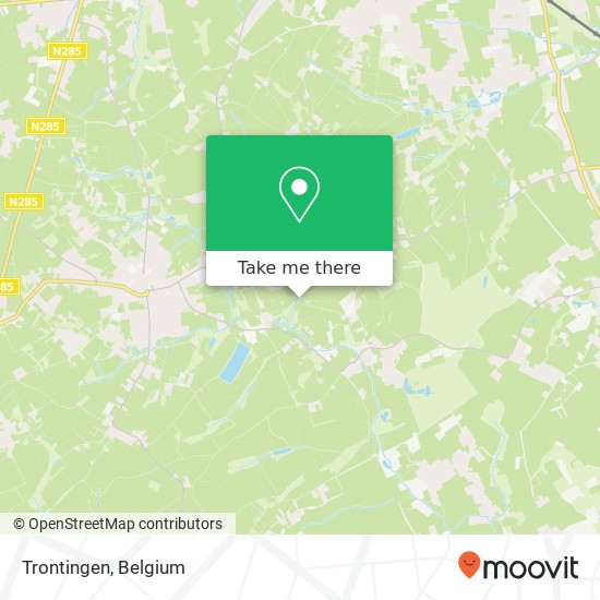 Trontingen map