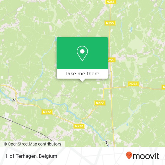 Hof Terhagen map