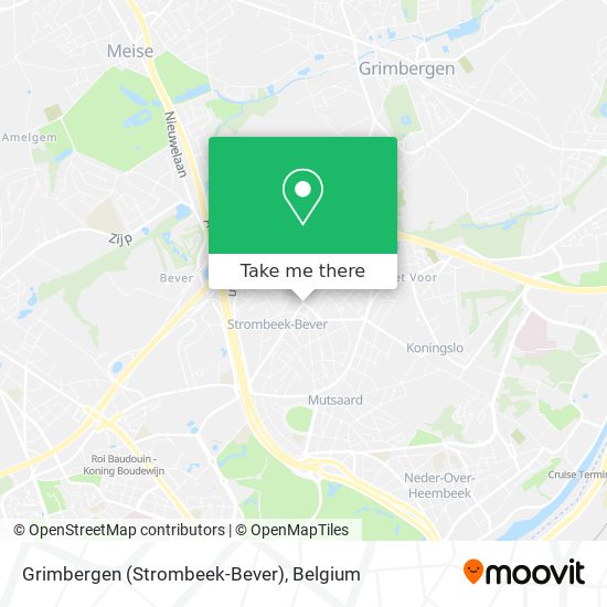 Grimbergen (Strombeek-Bever) plan