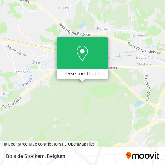 Bois de Stockem map