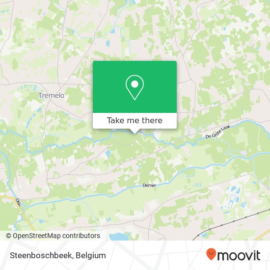 Steenboschbeek map