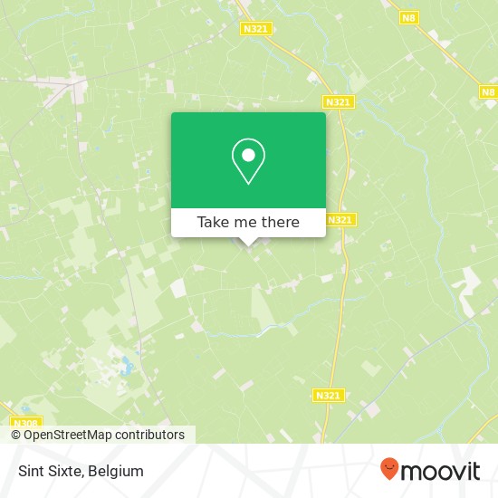 Sint Sixte map