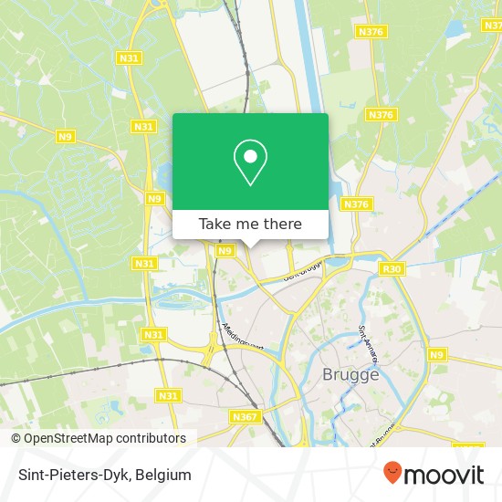 Sint-Pieters-Dyk map