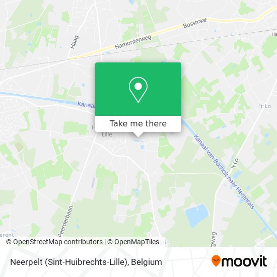 Neerpelt (Sint-Huibrechts-Lille) plan