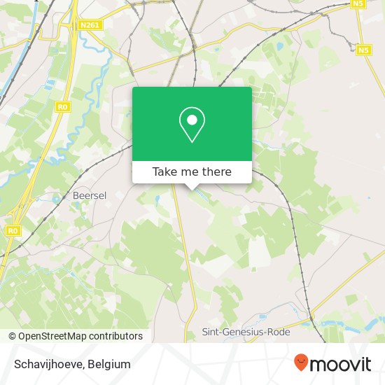 Schavijhoeve map