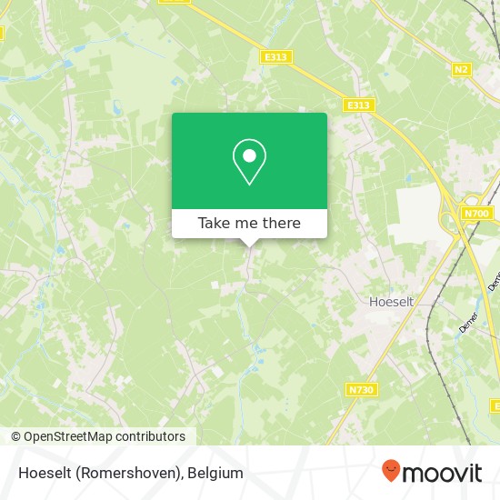 Hoeselt (Romershoven) plan