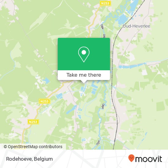 Rodehoeve map