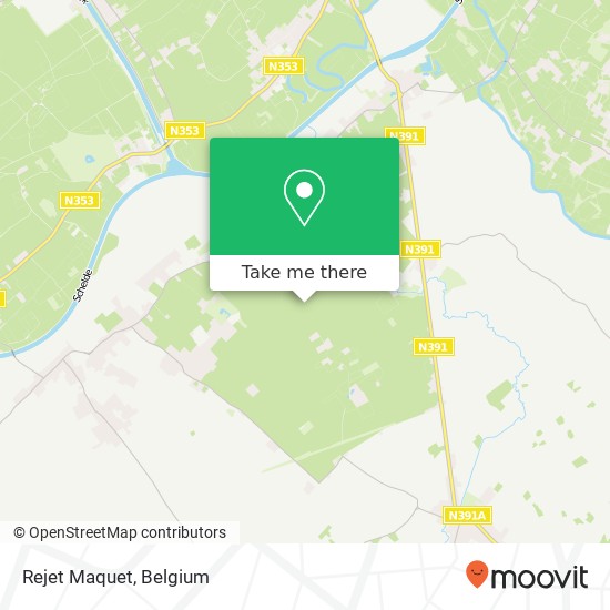 Rejet Maquet map