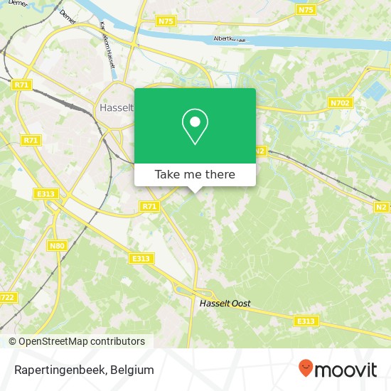 Rapertingenbeek map