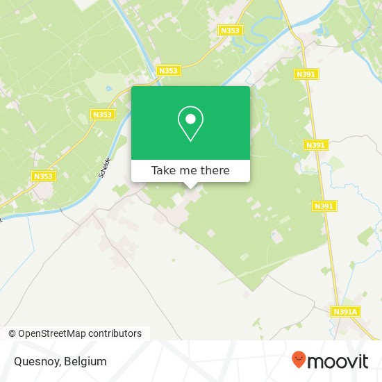 Quesnoy map