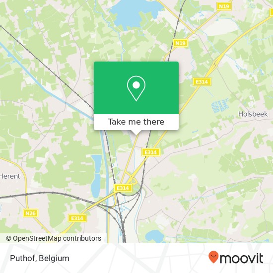Puthof map