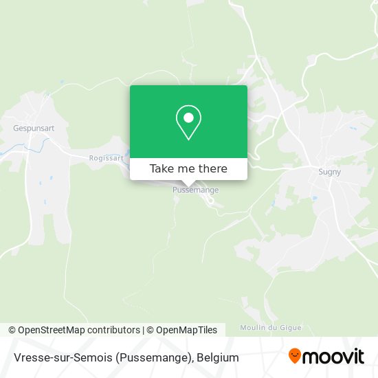 Vresse-sur-Semois (Pussemange) plan