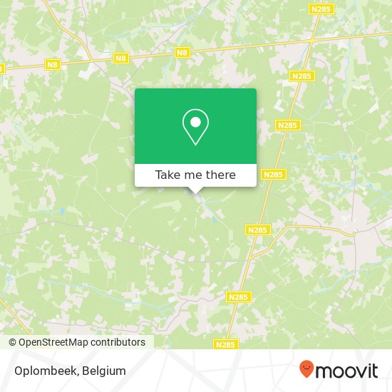 Oplombeek map