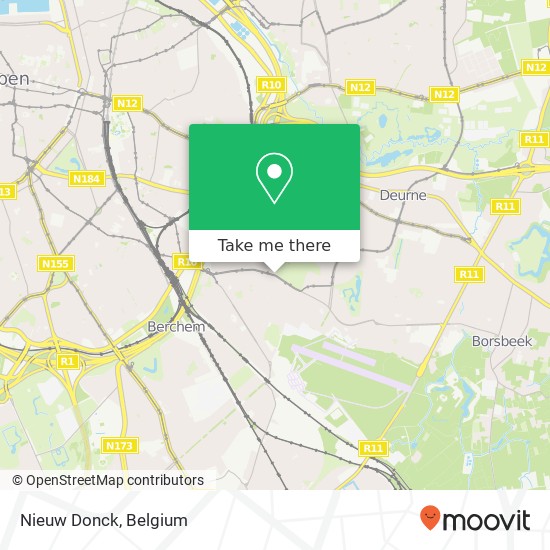 Nieuw Donck map