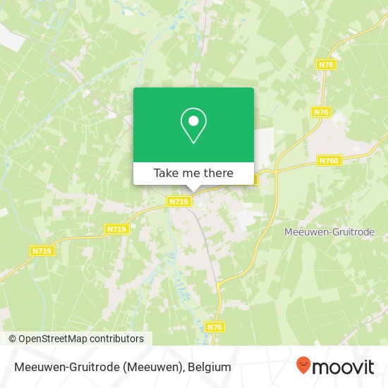 Meeuwen-Gruitrode map