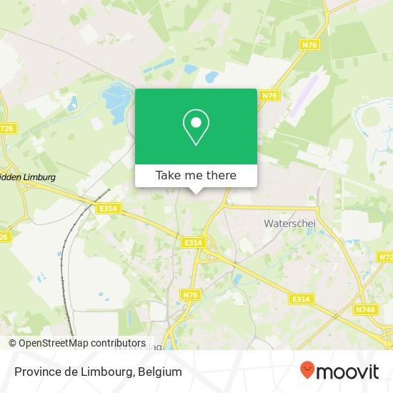 Province de Limbourg map