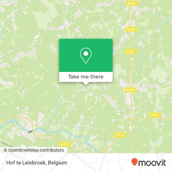 Hof te Leisbroek map