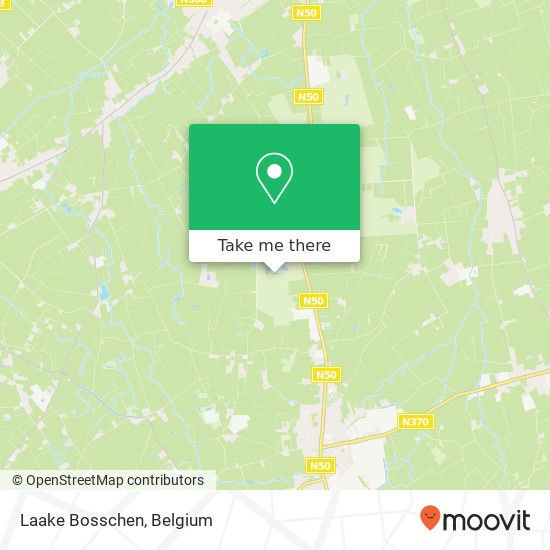 Laake Bosschen map