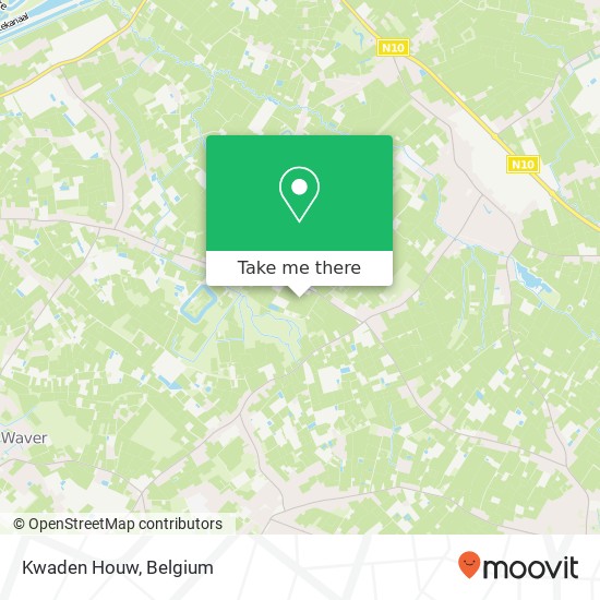 Kwaden Houw map