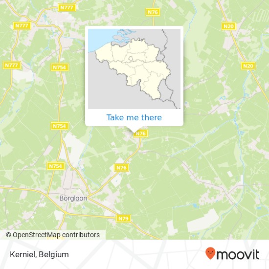 Kerniel map