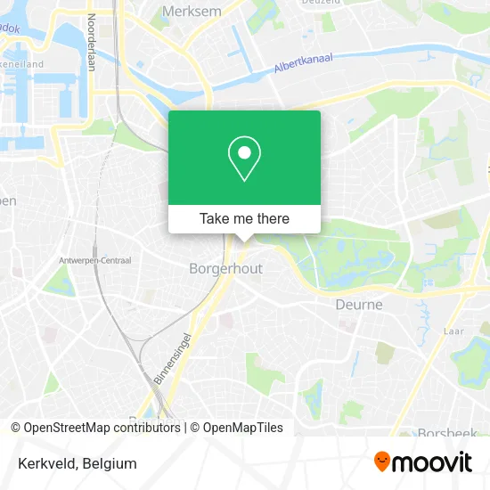 Kerkveld map