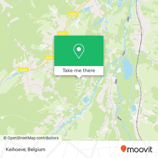 Keihoeve map