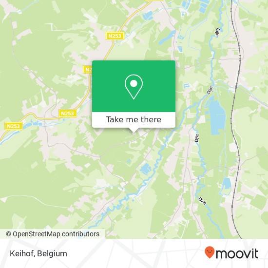 Keihof map